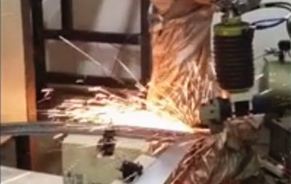 汽车车门焊缝打磨工作站